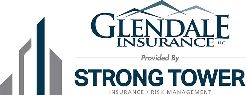 Glendale Insurance - Glendale Insurance and Strong Tower Combined Logo